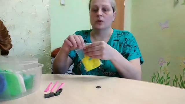 Магнитик на холодильник из лёгкого пластилина смотреть онлайн