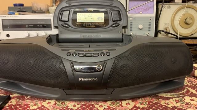 Panasonic RX-DT75. Знаменитая «кобра» в деле. смотреть онлайн