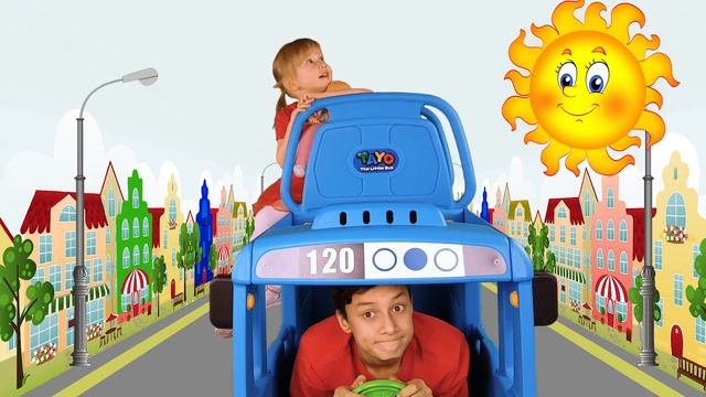 Wheels on the bus Nursery Rhymes for Children by Chiko TV смотреть онлайн