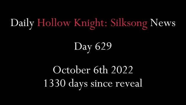 Daily Hollow Knight: Silksong News - Day 629 смотреть онлайн