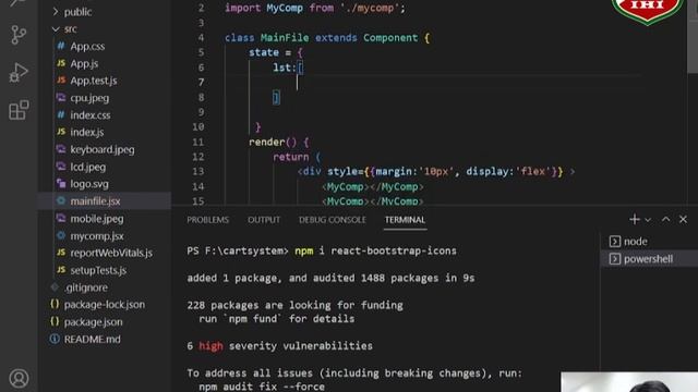 React JS Cart System | ReactJS | Cart System | React | urdu | hindi | iHi смотреть онлайн