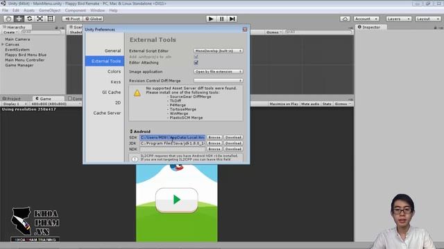 Lập trình Game Unity3D: Game 2D Flappy Bird – Bài 17 Xuất File APK Build Trên Android смотреть онлайн