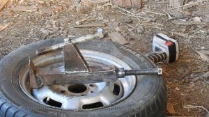 домашний шиномонтаж. чем отжать покрышку