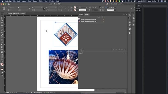 InDesign Quick Tip – Linked vs Embedded Images смотреть онлайн