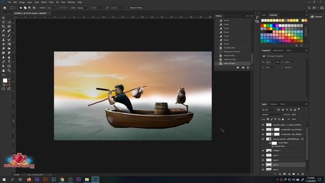 photoshop ideas (photography digital art adobe photoshop cc) pengelana смотреть онлайн