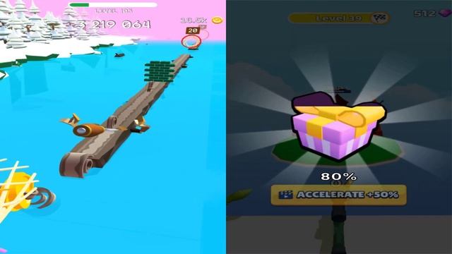 Satisfying Mobile Games 2023 - Spiral Roll, Bullet Stack, Brick Builder, Canvas Run, Juice Run... смотреть онлайн