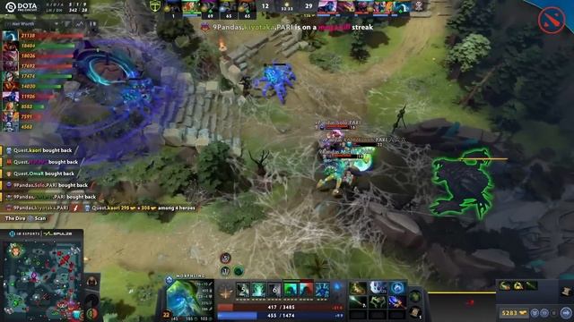 9PANDAS vs QUEST + ATF - GROUP STAGE - THE BALI MAJOR 2023 DOTA 2 смотреть онлайн