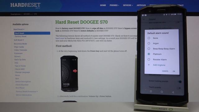 Какие есть звуки будильника на Doogee / Все звуки будильника на Doogee смотреть онлайн