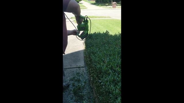 Portland 22" Hedge Trimmer (Harbor Freight) corded смотреть онлайн