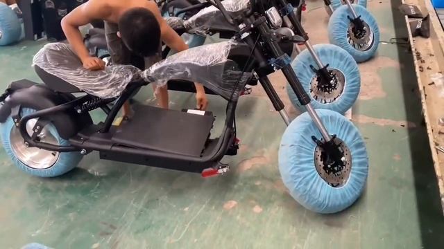 MX-1 Electric Motorcycle Chopper Scooter Moped смотреть онлайн