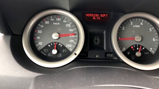 Тест приборки Меган 2. Mode Test смотреть онлайн