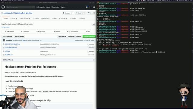 Part 4: Git most useful commands - git diff, git merge, git push, git show, git checkout #DevRel смотреть онлайн