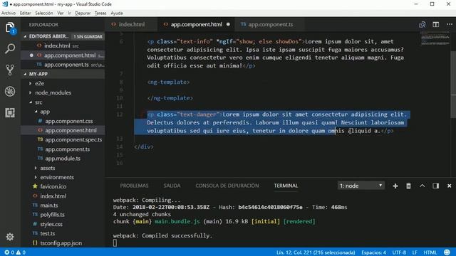 #10 Curso de Angular / Fundamentos - Directiva ngIf / Else смотреть онлайн