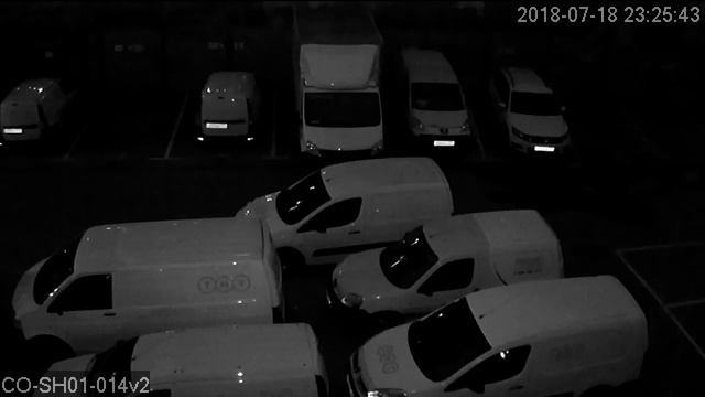 Уличная HD-камера CO-SH01-014v2. Улица ночь смотреть онлайн