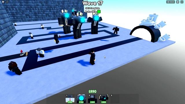 INFECTED TITAN SPEAKER MAN IN TOILET TOWER DEFENSE! - Skibidi Toilets in Roblox смотреть онлайн