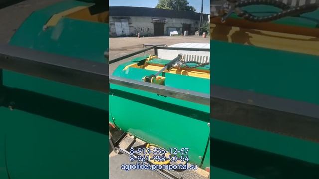 Пресс-подборщик ППР-0850 прехал в с. Михайловка, Третьяковского района, Алтайсконо края