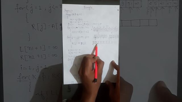 time and space complexity of merge sort algorithm with example code and process. смотреть онлайн