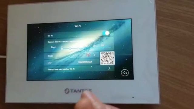 Меню видеодомофона Tantos Marilyn HD Wi-Fi IPS смотреть онлайн