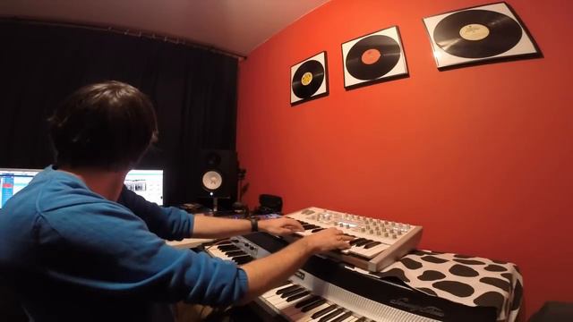 Recording Fender Rhodes & Access Virus TI polar. смотреть онлайн