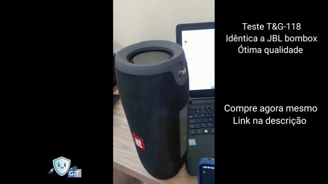 Caixa de som T&G (similar a JBL bombox) TG-118 смотреть онлайн