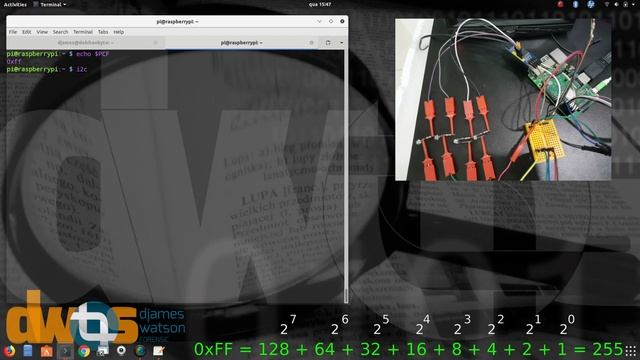Controlando expansor de IO PCF8574 no Raspberry смотреть онлайн