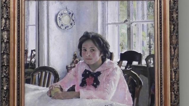 Девочка с персиками, Серов - анализ картины