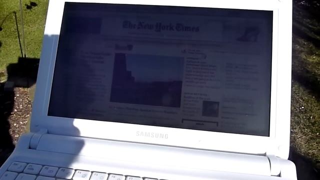 Samsung N150 Netbook Outdoor