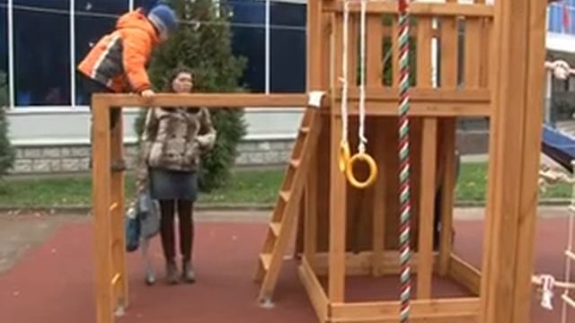 Детская площадка у ДС "Фрязино" смотреть онлайн