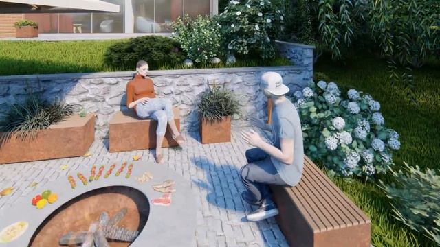 Патио зона смотреть онлайн