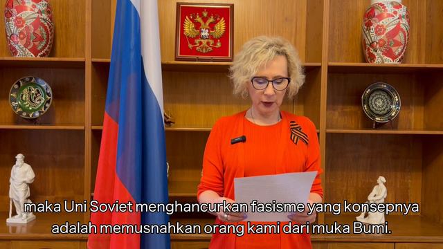 PIDATO DUBES RUSIA PADA PERAYAAN 78 TAHUN KEMENANGAN DALAM PERANG PATRIOTIK RAYA смотреть онлайн
