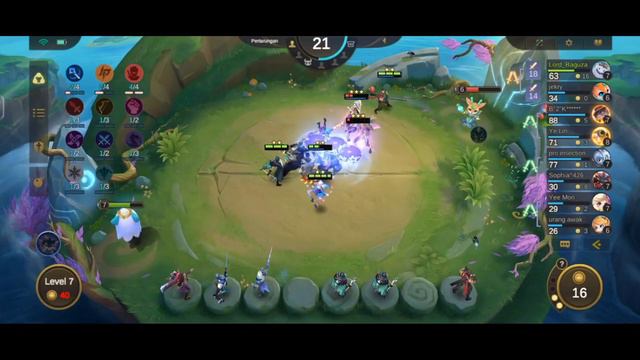 GamePlay Swordman Tharz3 Hyper Ling Auto Win...!!! || Combo Terkuat Magic Chess || смотреть онлайн