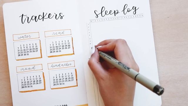 PLAN WITH ME | October 2019 | Bullet Journal Setup - Orange & Black смотреть онлайн