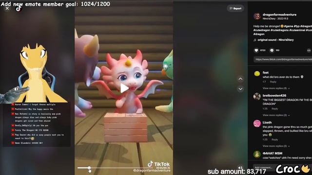 Reacting to all Those Stupid Pink Dragon Videos смотреть онлайн