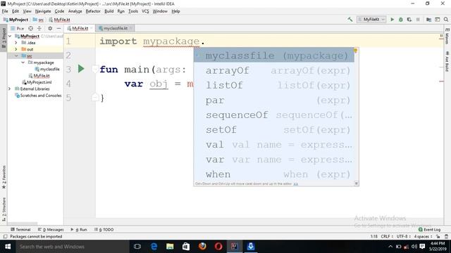 Package in Kotlin. Kotlin Programming Tutorial in Hindi смотреть онлайн