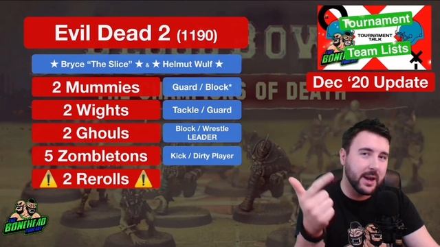 Undead Tournament Rosters *Update* - Blood Bowl 2020 (Bonehead Podcast) смотреть онлайн