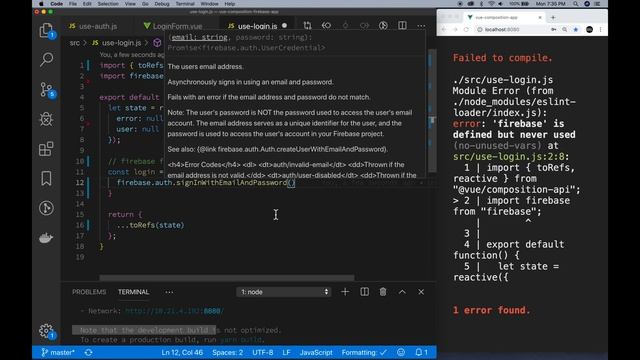 Using Vue Composition API with Firebase: Part Two смотреть онлайн