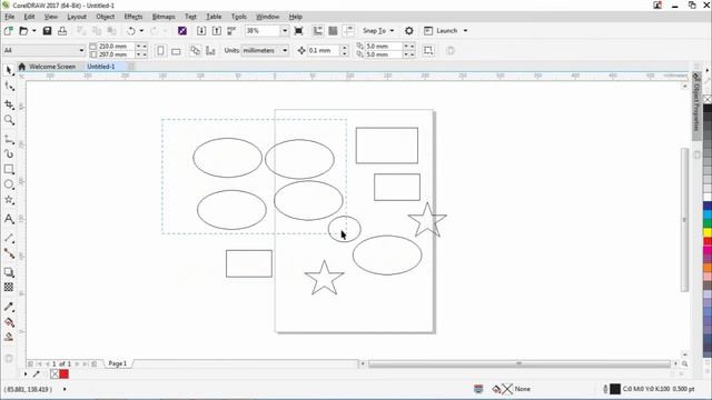 Coreldraw x9 - Học Căn Bản - Bài 9 - Pick Tool - Chọn Đối Tượng смотреть онлайн
