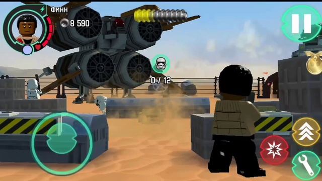 Глава 3 - Аванпост Ниима - LEGO Star Wars: The Force Awakens Прохождение на android #3 смотреть онлайн