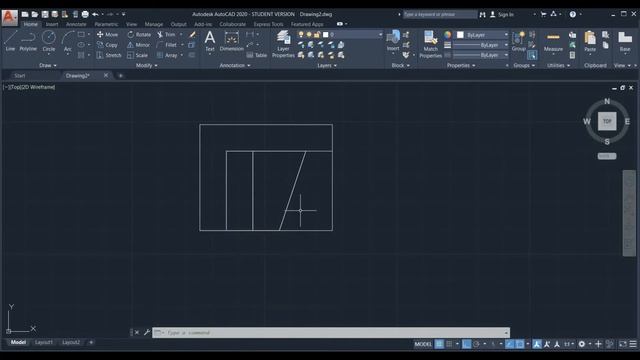 AutoCad 3D - tutorial for beginners (Exercise 5) *NEW AUTOCAD 2020* смотреть онлайн