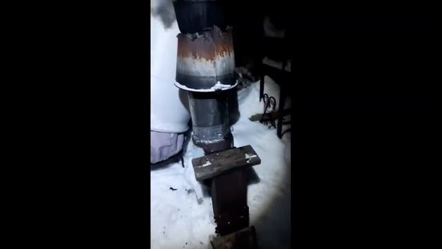 Испытание ракетной печи при низкой температуре смотреть онлайн