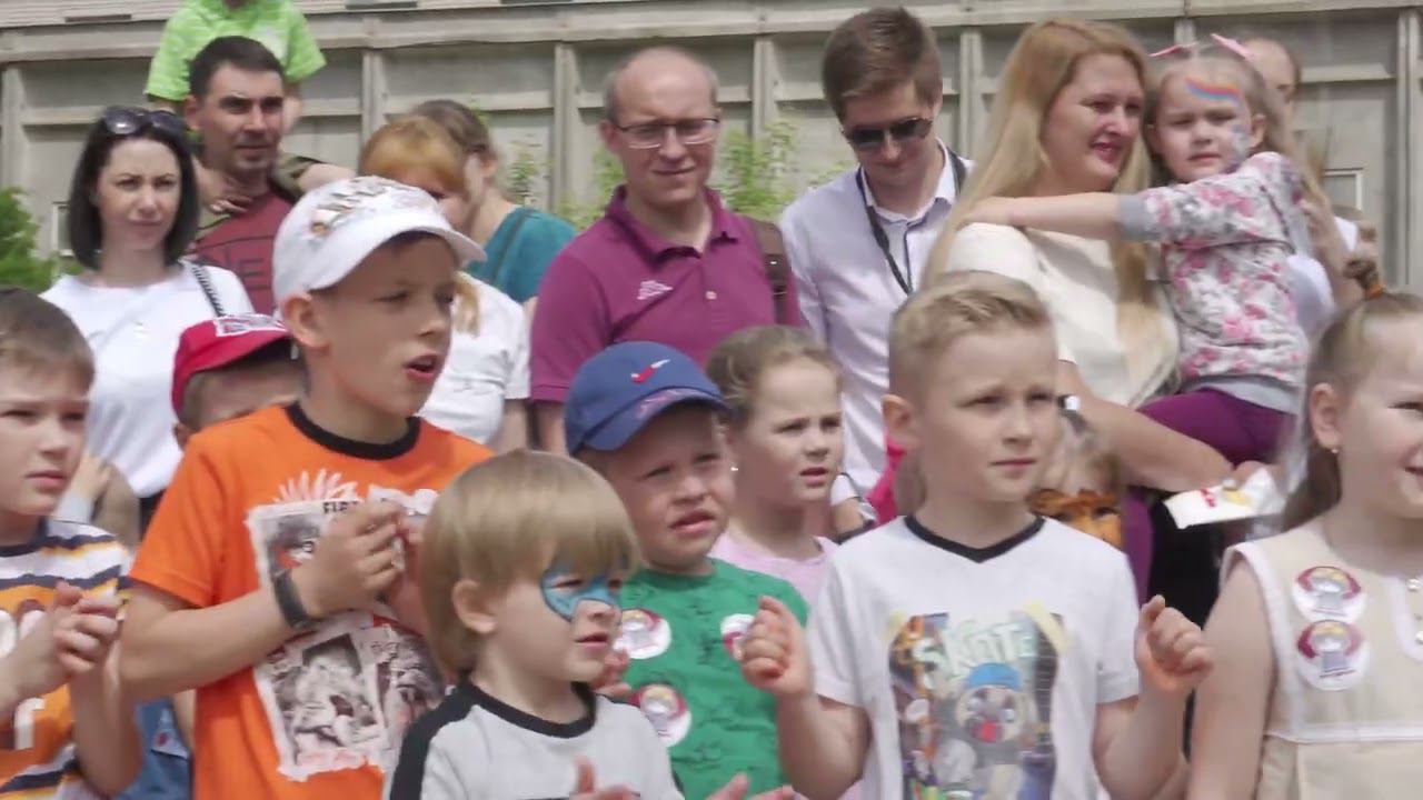 Детский праздник на территории завода "Профессионал" смотреть онлайн