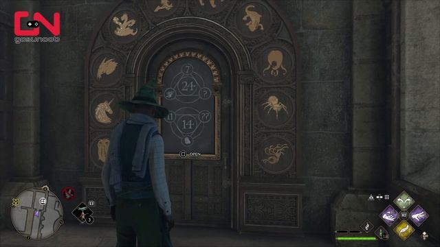 How to Unlock Great Hall Door Puzzle 24 14 in Hogwarts Legacy смотреть онлайн