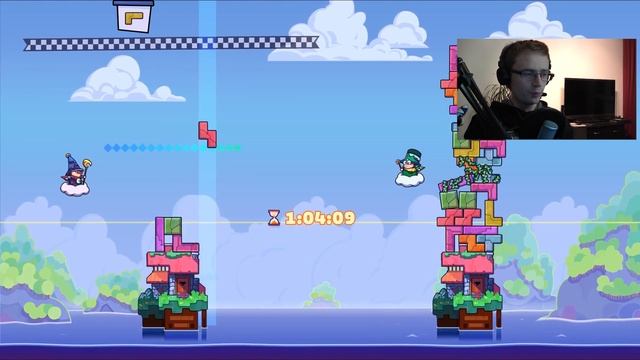 САМЫЙ НЕУДАЧЛИВЫЙ ИГРОК В ТЕТРИС (Tricky Towers) смотреть онлайн