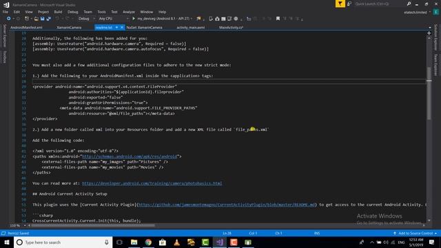 Xamarin Android Tutorials - Capture Image From Camera смотреть онлайн