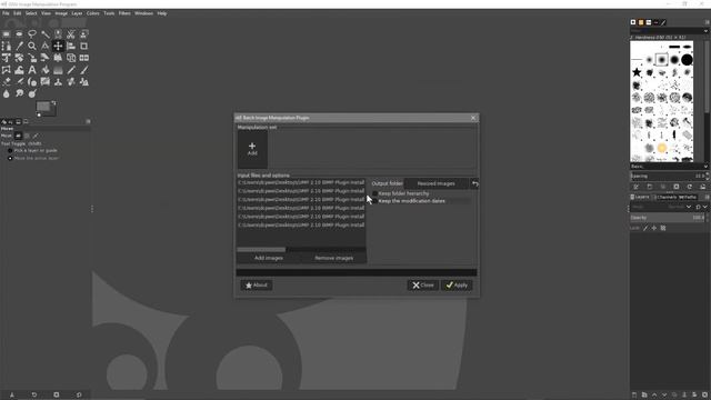 GIMP 2.10 - BIMP Plugin Install Tutorial - Batch Image Processing смотреть онлайн