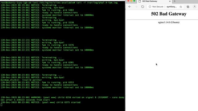 PHP 7.4.1 OPCache Preloading segfaults with MySQL (php7.4-mysql) on Symfony 5.0.1 смотреть онлайн