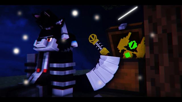 [Loop] Chilling Skyblock At Midnight [Minecraft Animation] смотреть онлайн