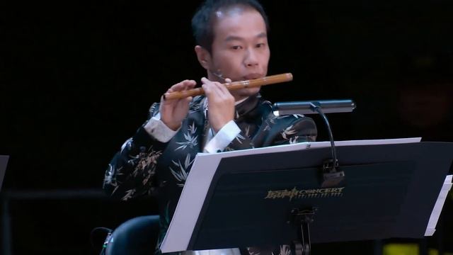 原神交响音乐会，顾剑楠老师堪称长笛届的香菱啊~ смотреть онлайн