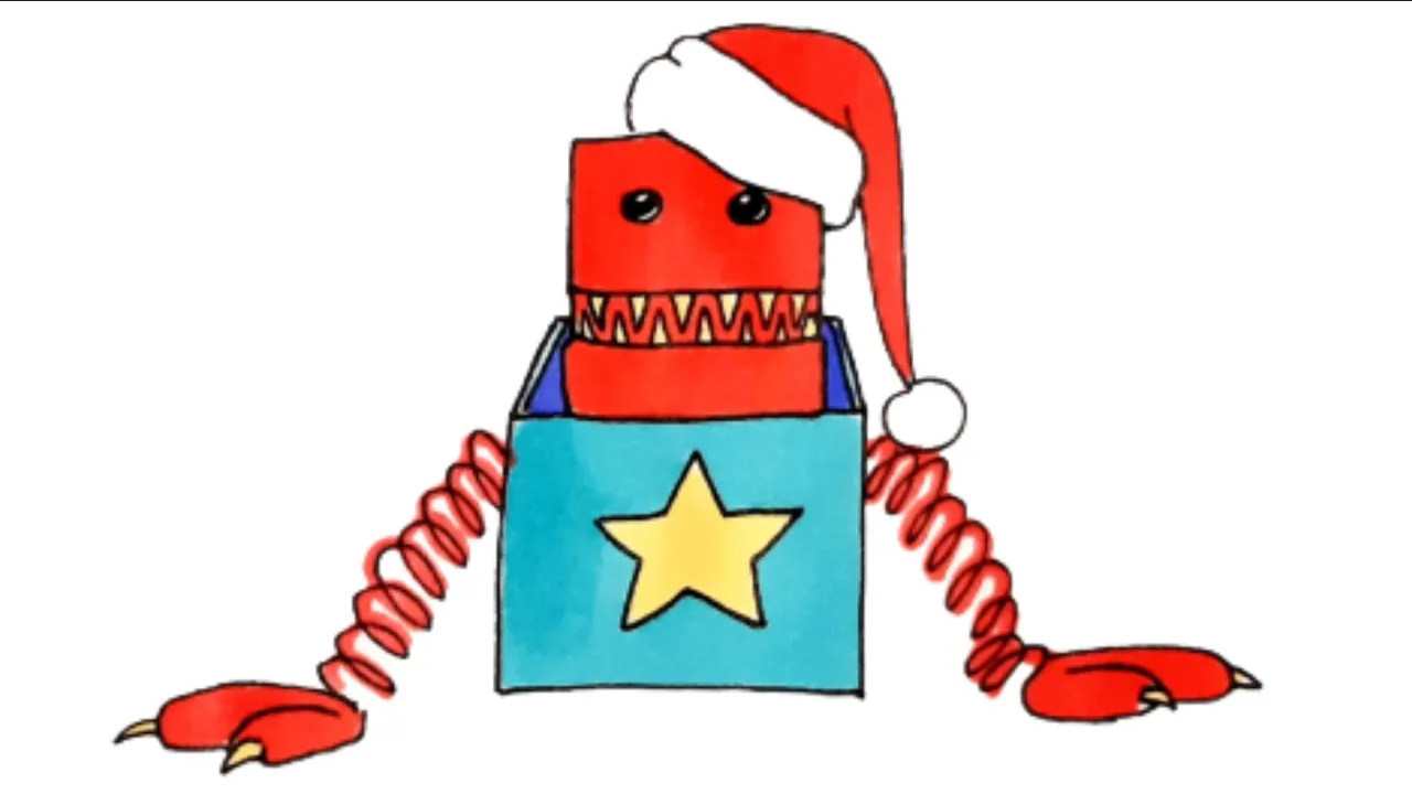 Рисуем Бокси Бу в шапке_ Поппи плейтайм смотреть онлайн