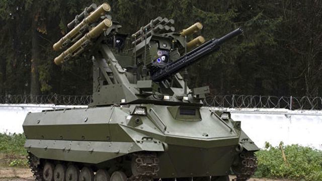 Российский дистанционно управляемый комплекс Уран-9 избавили от выявленных недостатков смотреть онлайн